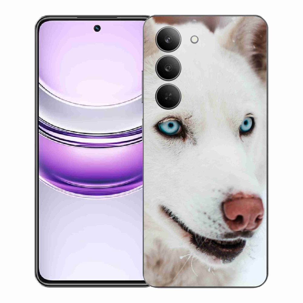 Gélový kryt mmCase na Realme 14x 5G - psí pohľad