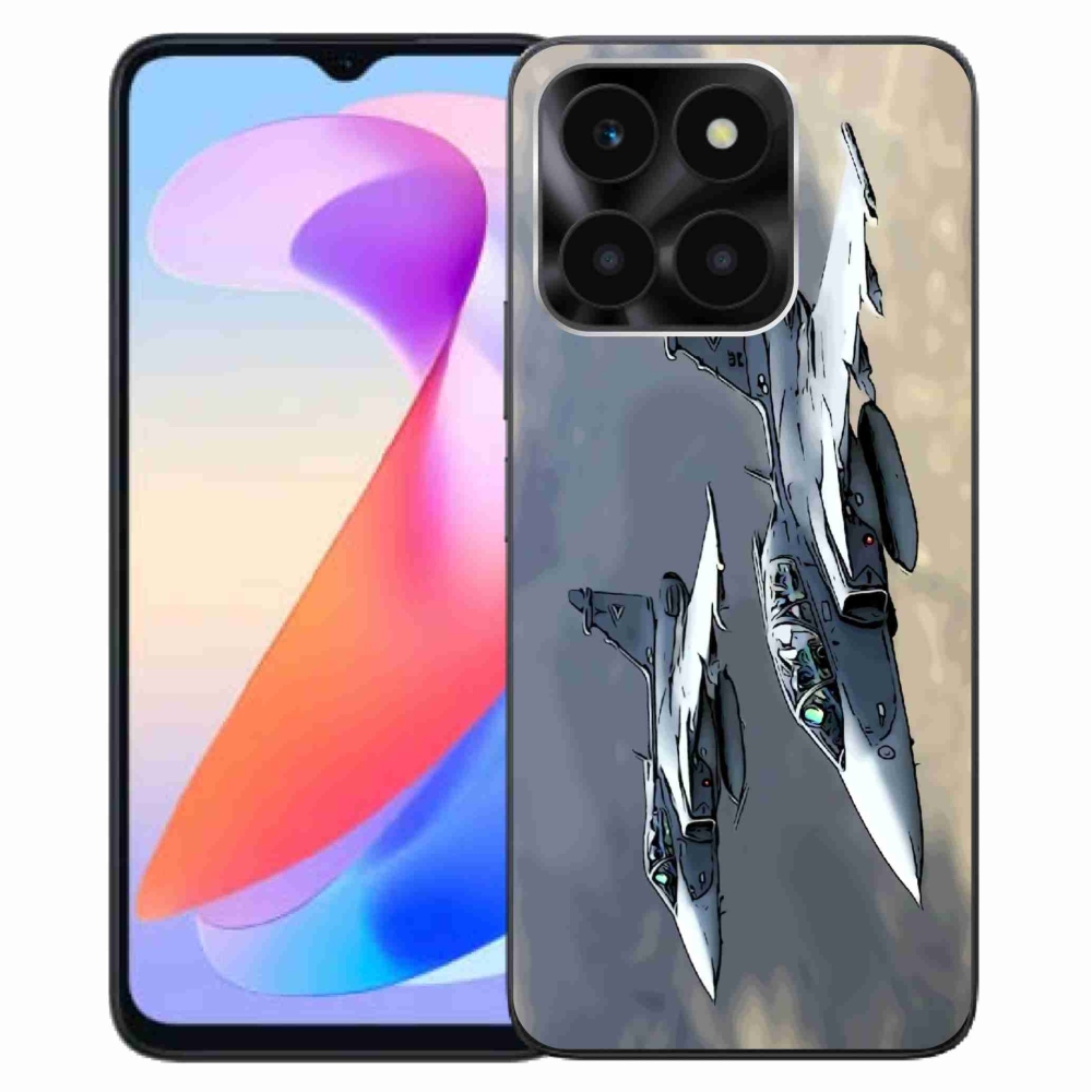 Gélový kryt mmCase na Honor X6a - stíhačky