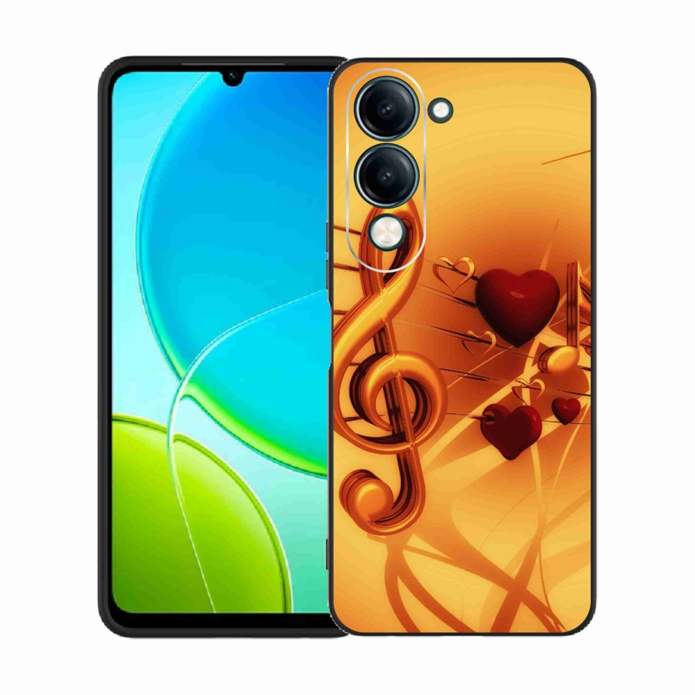 Gélový kryt mmCase na Vivo Y29s 5G - noty