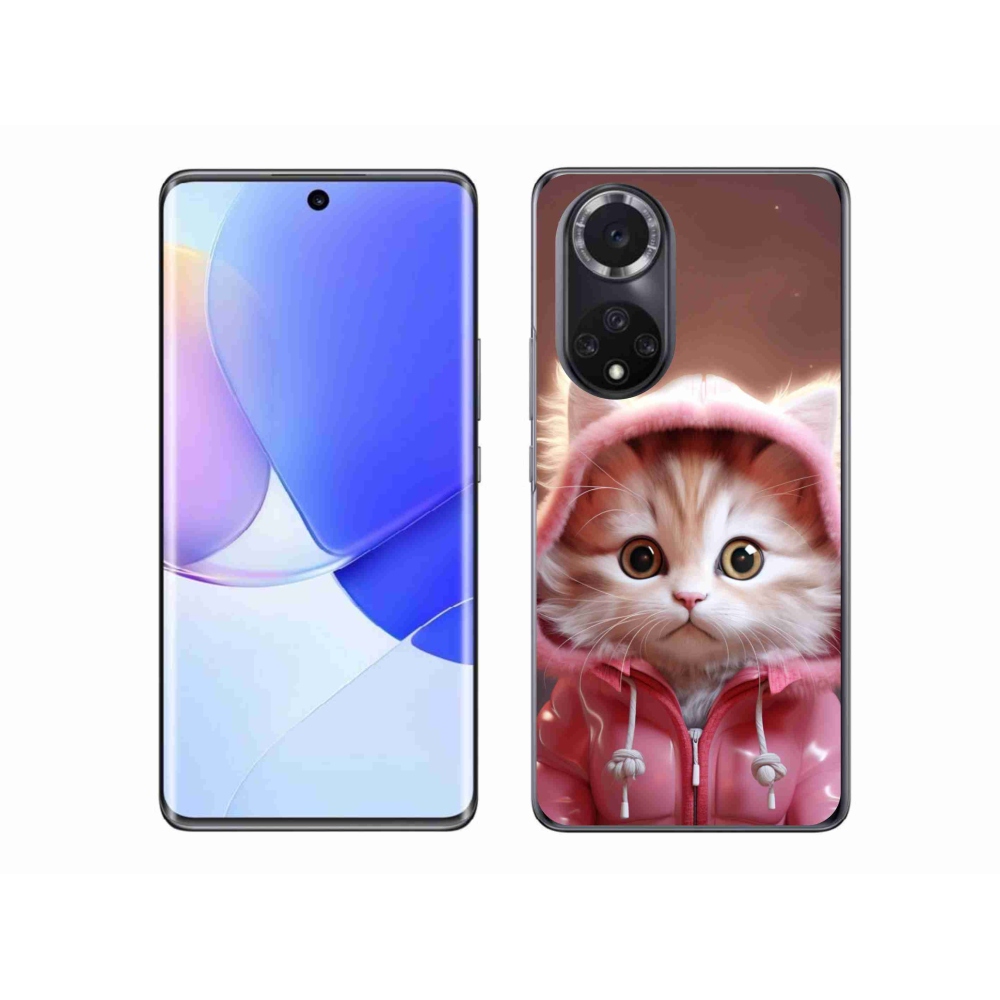 Gélový kryt mmCase na Huawei Nova 9 - roztomilé mačiatko 3