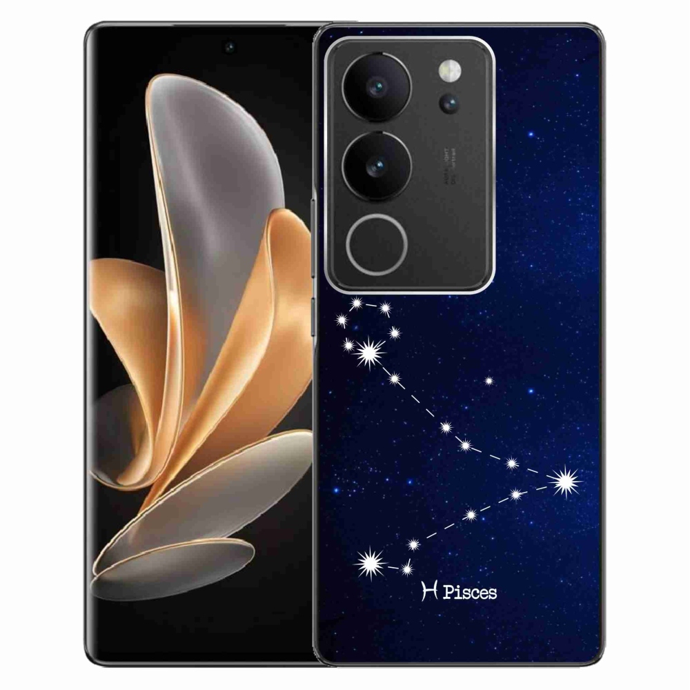Gélový kryt mmCase na Vivo V29 5G - súhvezdie Ryby