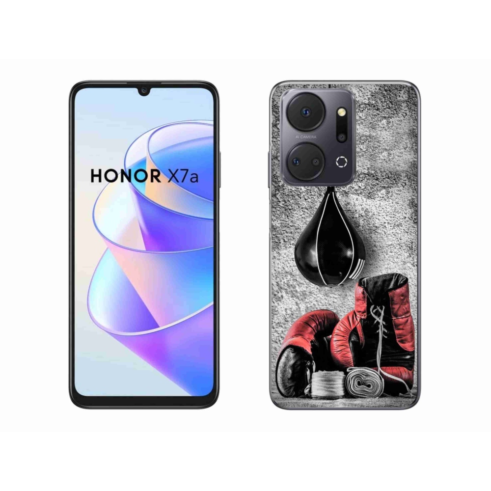 Gélový kryt mmCase na Honor X7a - boxovacie vrece a rukavice