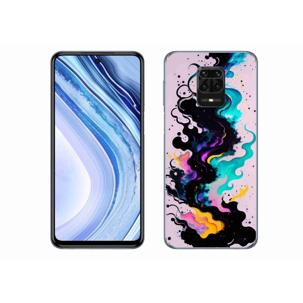 Gélový kryt mmCase na Xiaomi Redmi Note 9S - abstraktný motív 4