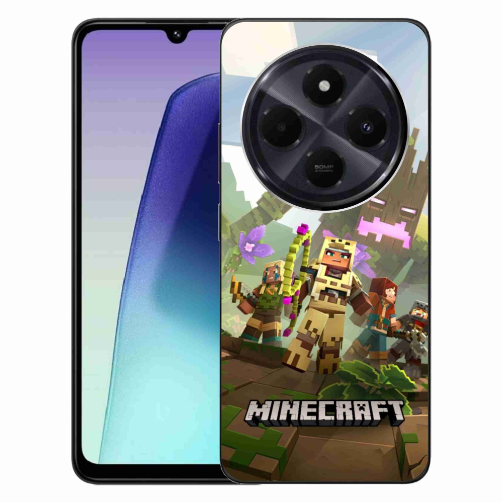 Gélový kryt mmCase na Xiaomi Redmi 14C/Poco C75 - minecraft 1