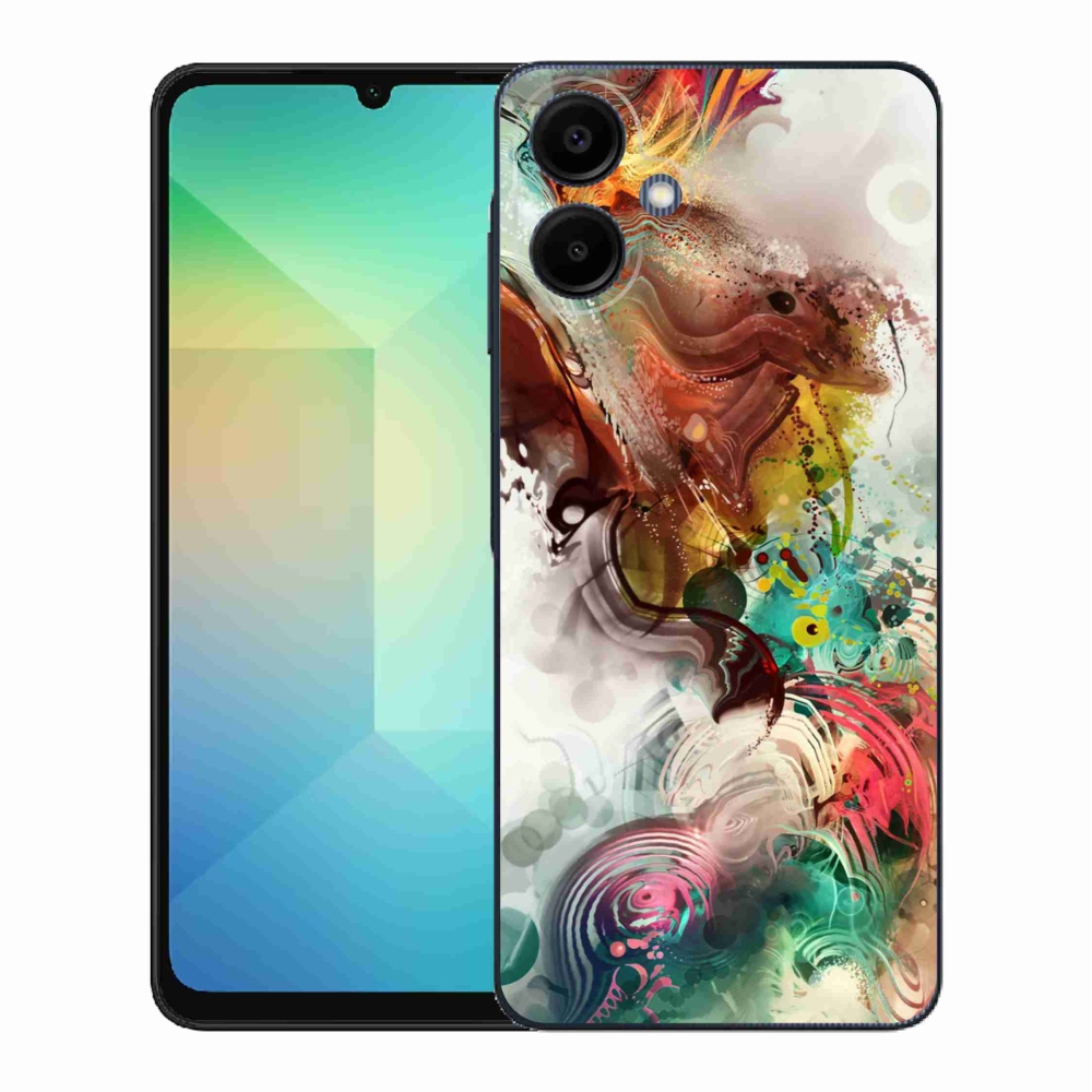 Gélový kryt mmCase na Samsung Galaxy A06 4G - abstrakt 1