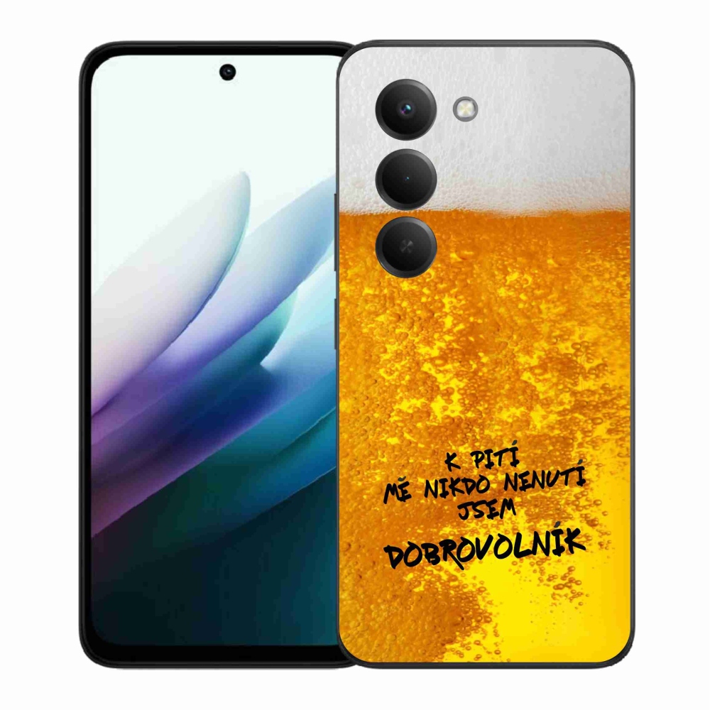 Gélový kryt mmCase na Xiaomi Redmi 15 4G/5G (171mm) - pivný motív 4