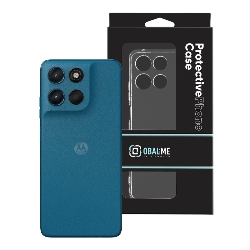 OBAL:ME TPU kryt pre Motorola G57 Power Transparent