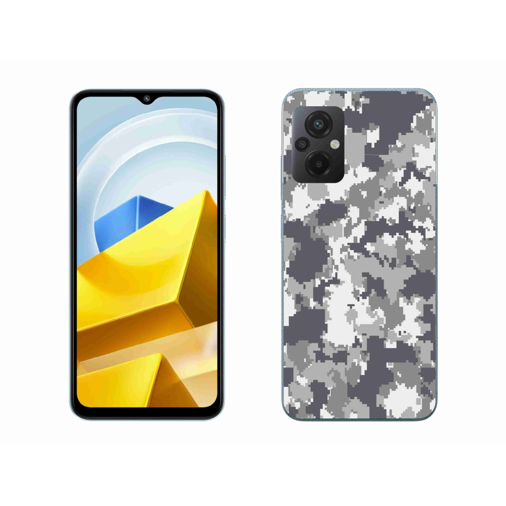 Gélový kryt mmCase na Xiaomi Poco M5 4G - maskáčový vzor 2