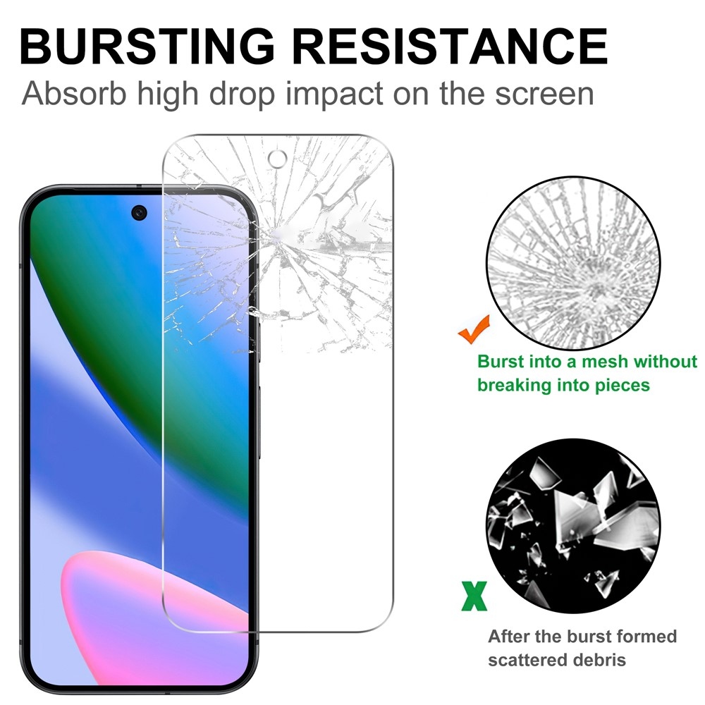 2.5D tvrdené sklo na mobil Google Pixel 10a