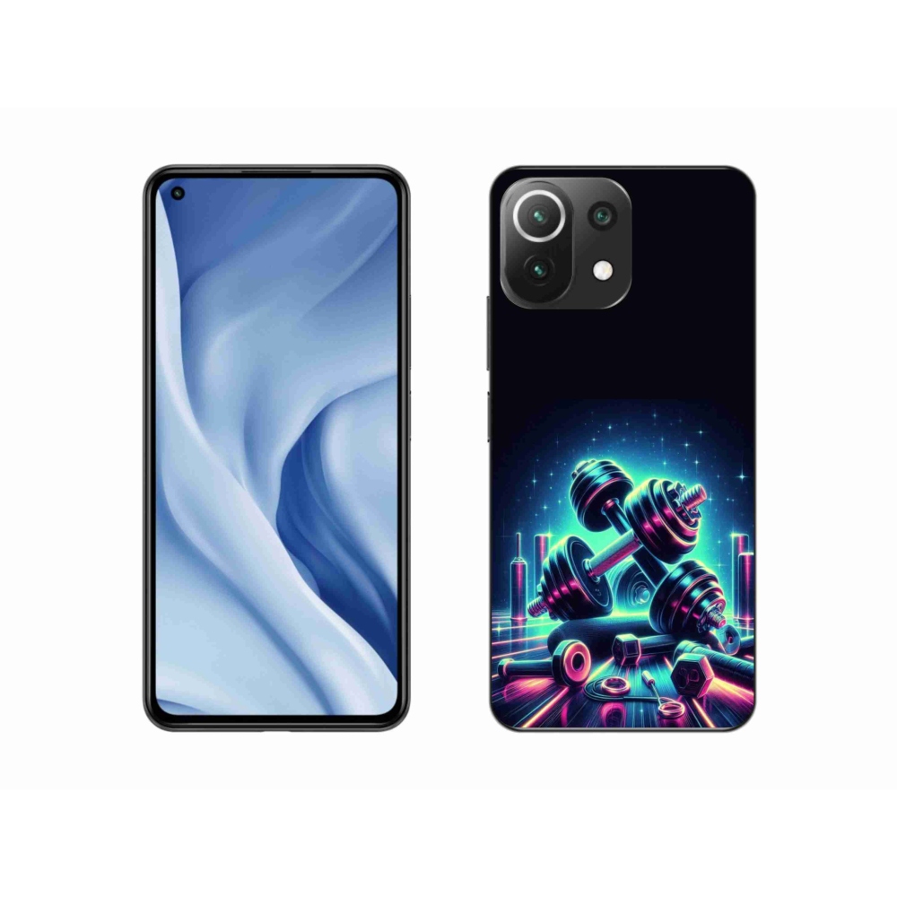 Gélový kryt mmCase na Xiaomi 11 Lite 5G NE - činky