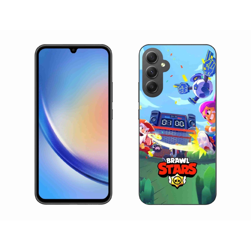 Gélový kryt mmCase na Samsung Galaxy A34 5G - brawl stars 1