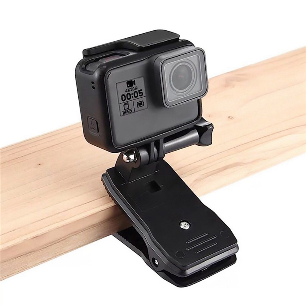 Otočný klip pre GoPro, DJI Osmo a akčné kamery s otočením o 360 °