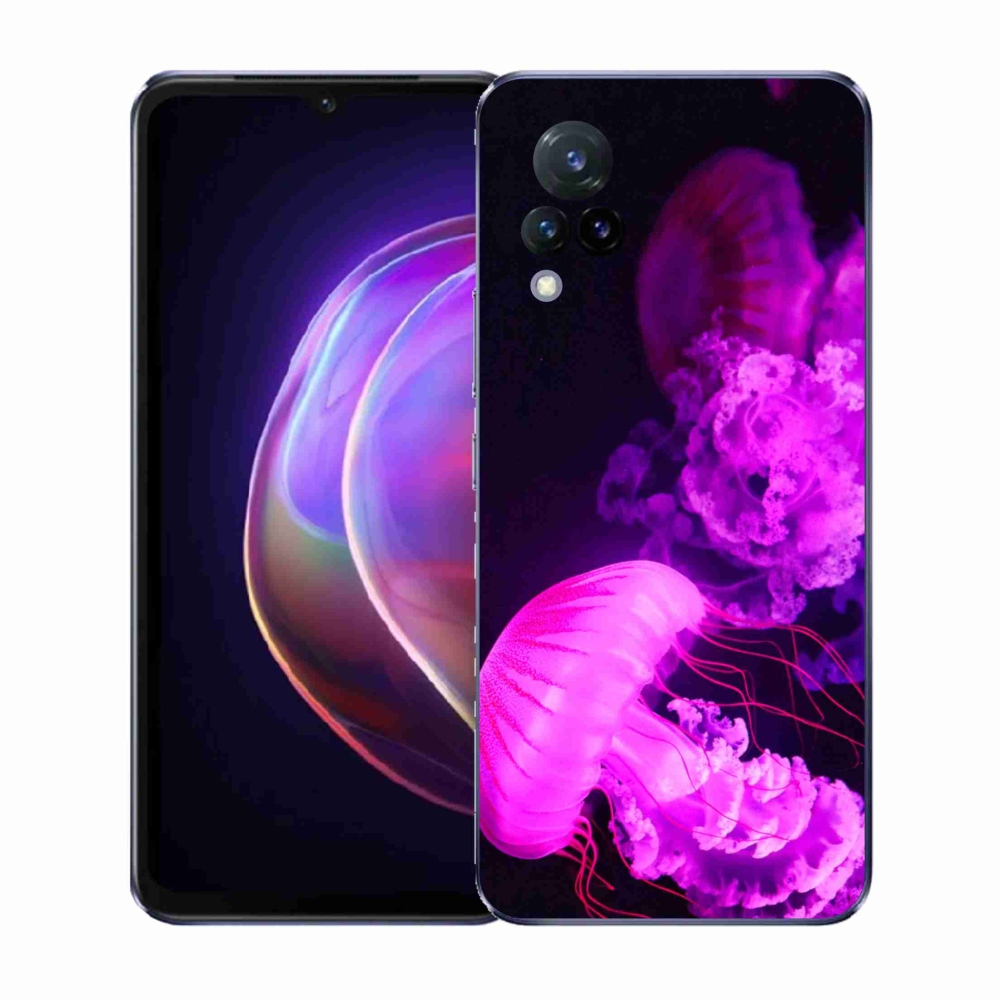 Gélový kryt mmCase na Vivo V21 4G/5G - medúza 1