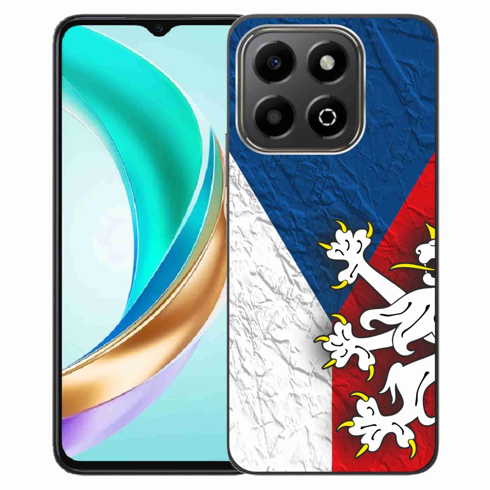 Gélový kryt mmCase na Honor X6b - česká vlajka 1