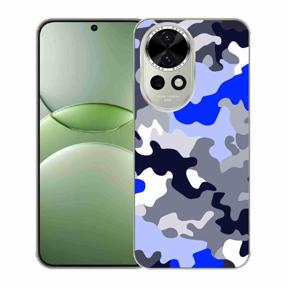 Gélový kryt mmCase na Huawei Nova 13 5G - maskáčový vzor 8