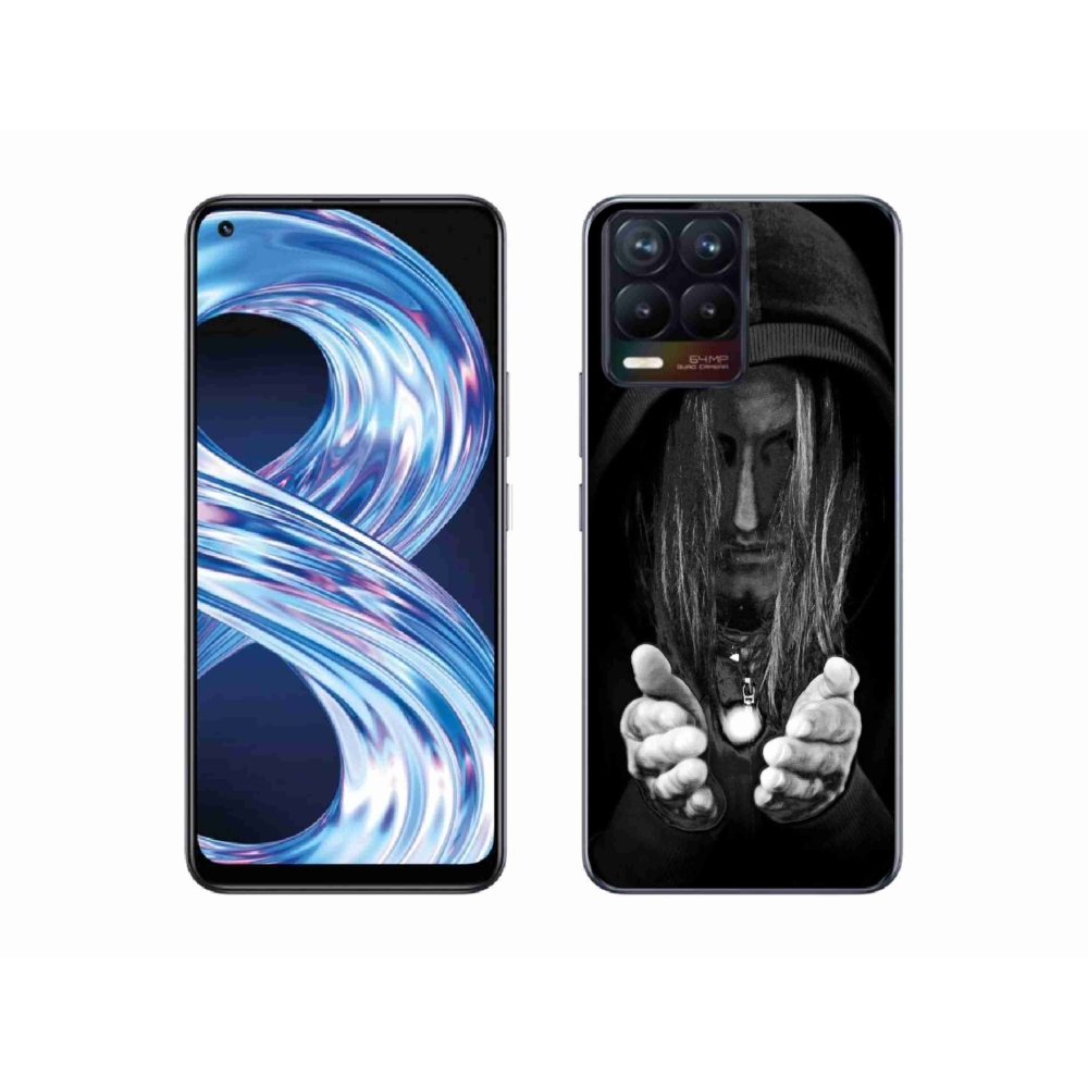 Gélový kryt mmCase na Realme 8 Pro - tajomná osoba