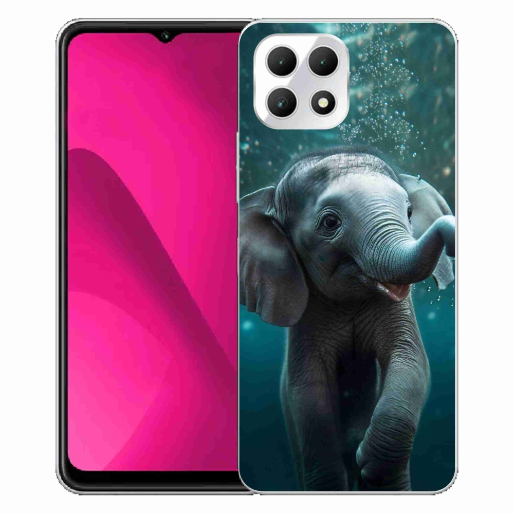 Gélový kryt mmCase na T-Mobile T Phone 2 - sloník pod vodou