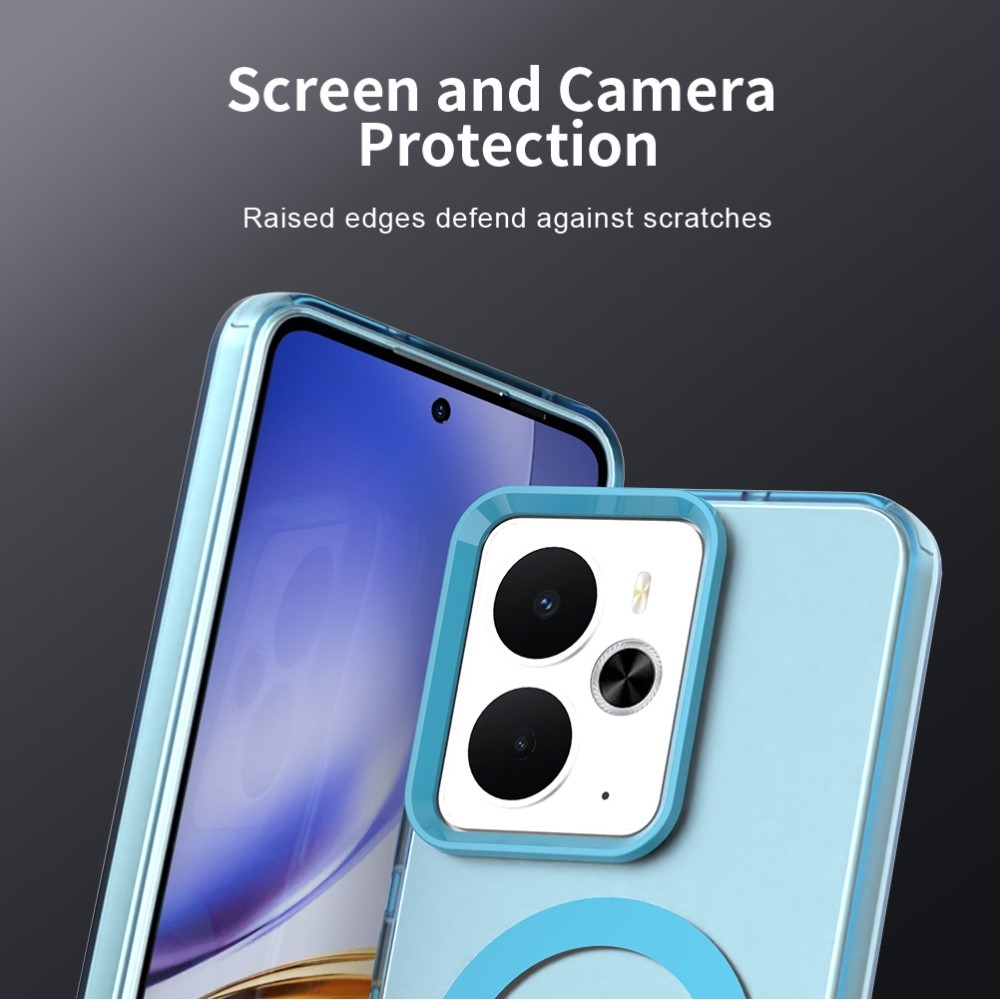 Candy gélový obal s MagSafe na Realme 14 5G - modrý