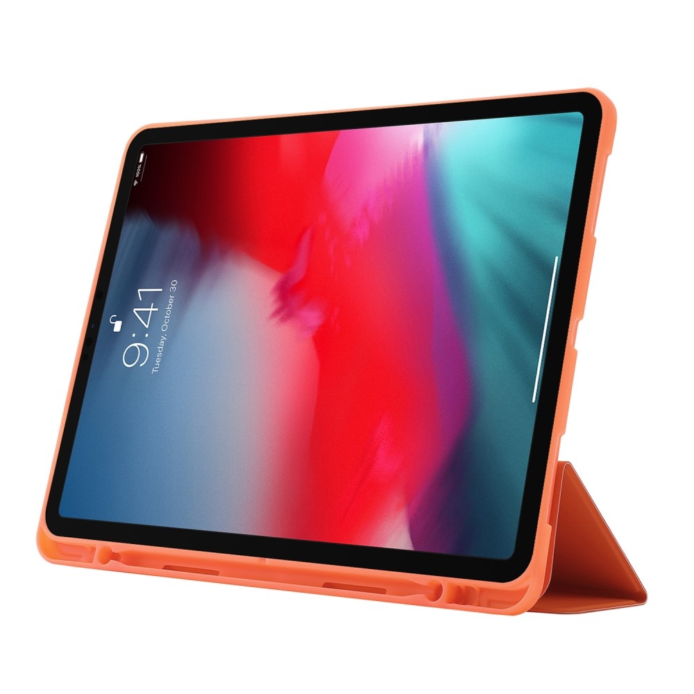 Chytré polohovateľné puzdro na iPad Pro 11 (2020/21/22) - oranžové