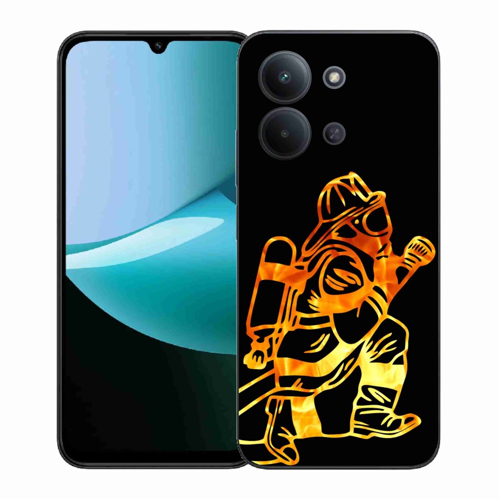 Gélový kryt mmCase na Xiaomi Redmi 15C 4G (171mm)/Poco C85 4G (171mm) - hasič 1