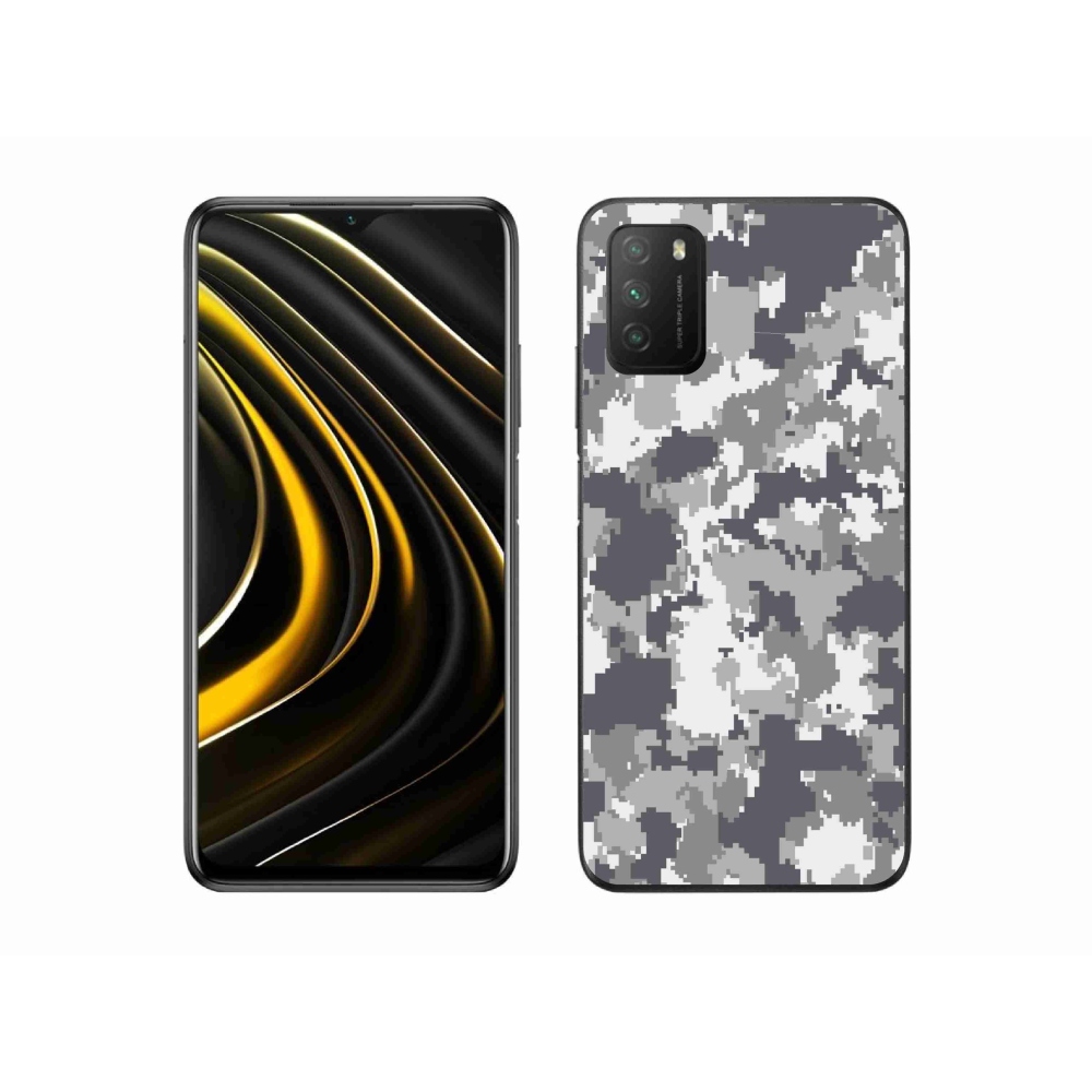 Gélový kryt mmCase na Xiaomi Poco M3 - maskáčový vzor 2