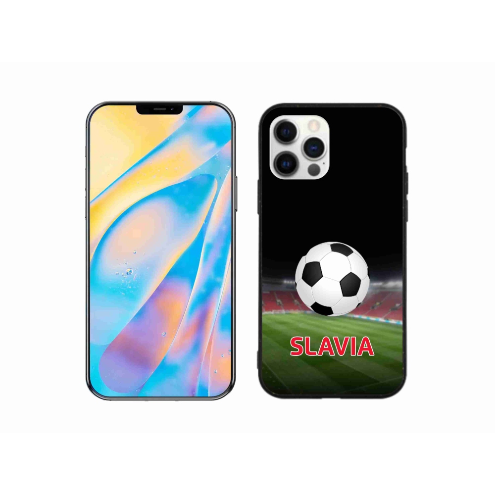 Gélový kryt mmCase na iPhone 12 Pro - slavia 1