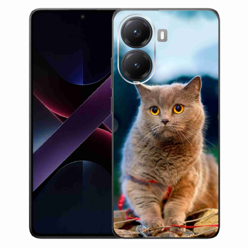 Gélový kryt mmCase na Xiaomi Poco X7 Pro 5G - britská modrá 2