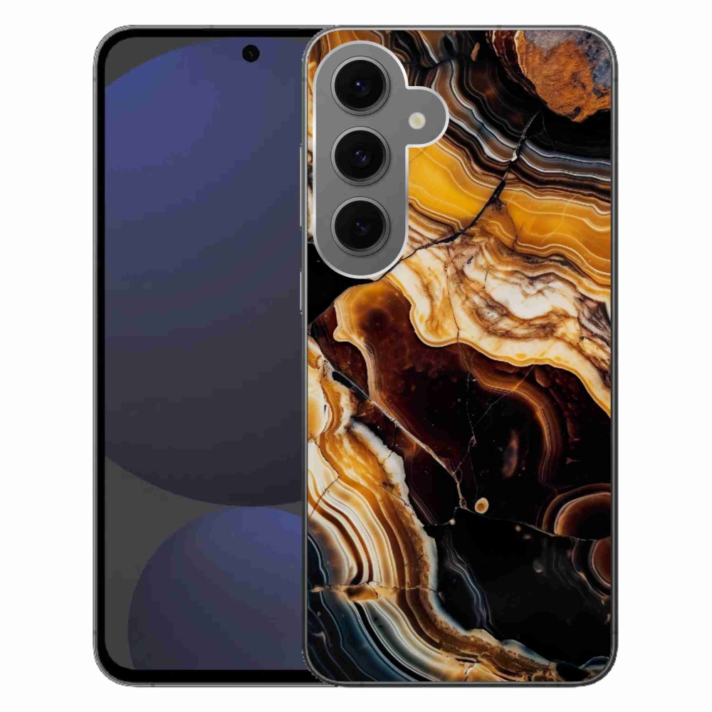 Gélový kryt mmCase na Samsung Galaxy S24 FE - abstraktný motív 26