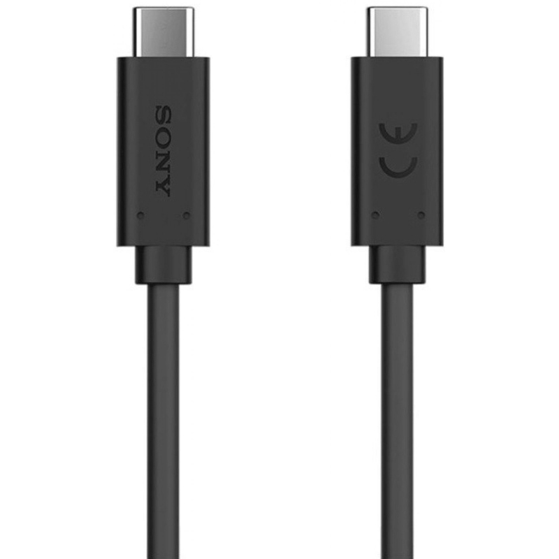 UCB-24 Sony USB-C/USB-C Dátový Kábel 1m Black (Bulk)