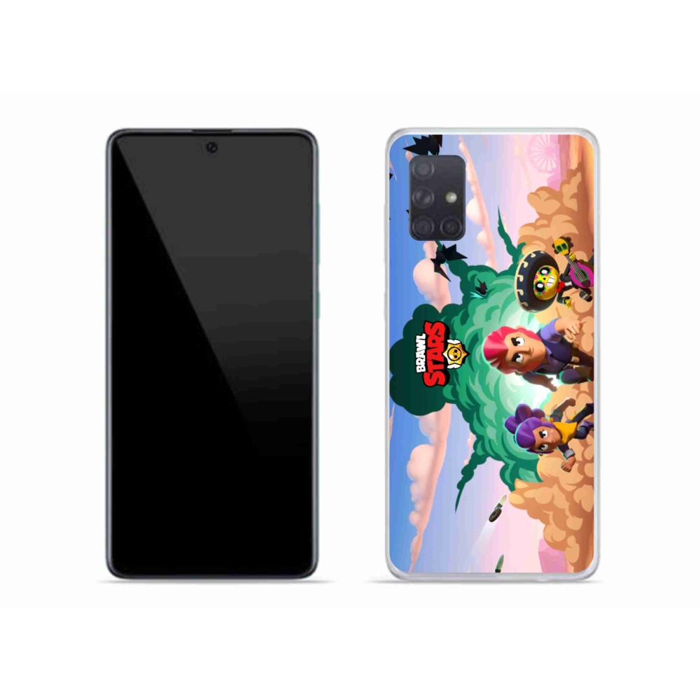 Gélový kryt mmCase na Samsung Galaxy A71 - brawl stars