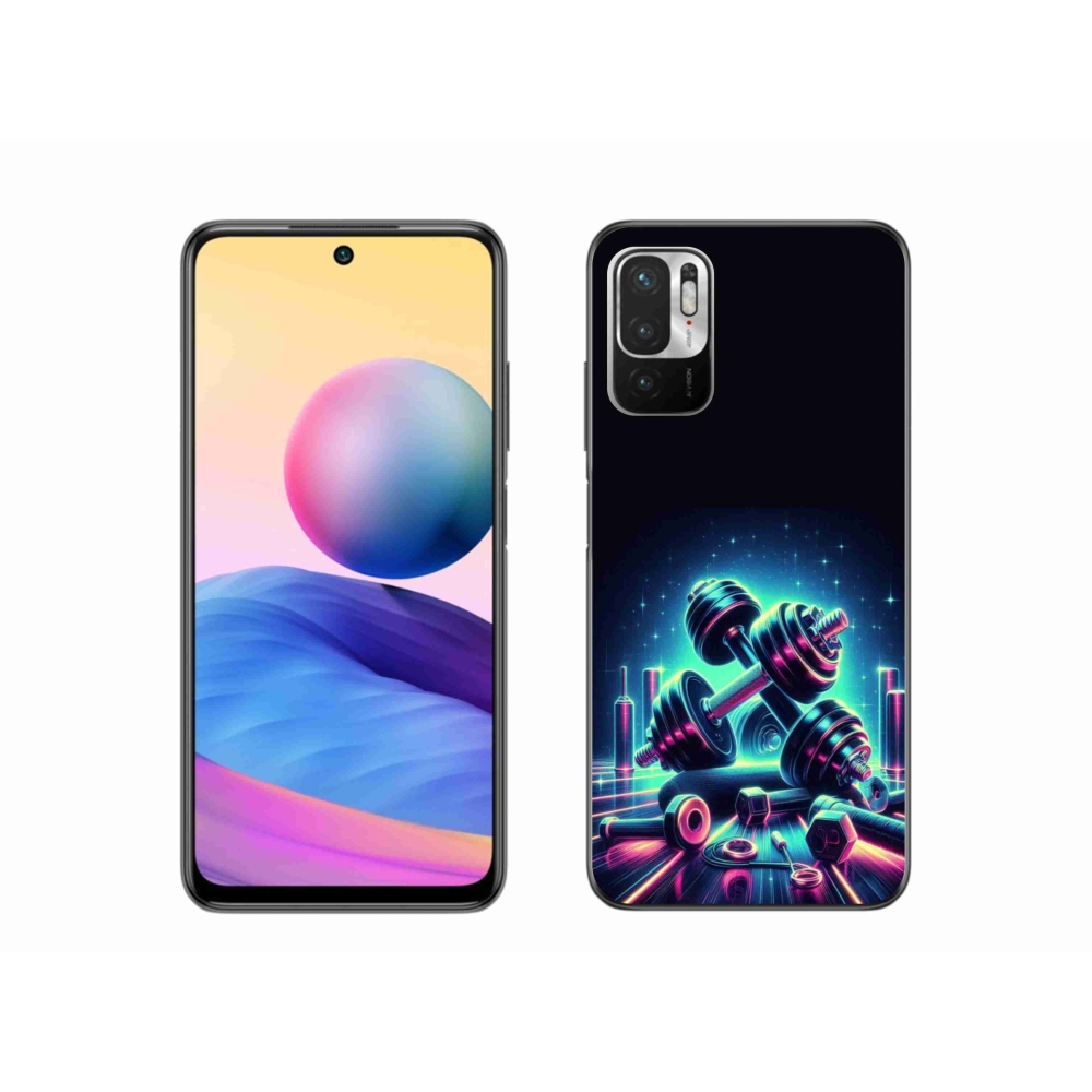 Gélový kryt mmCase na Xiaomi Poco M3 Pro/5G - činky