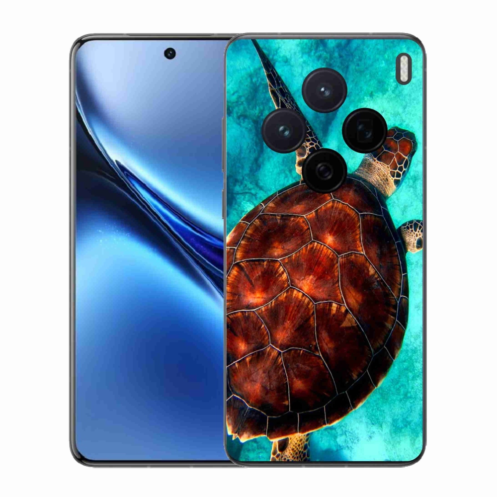 Gélový kryt mmCase na Vivo X200 5G - korytnačka