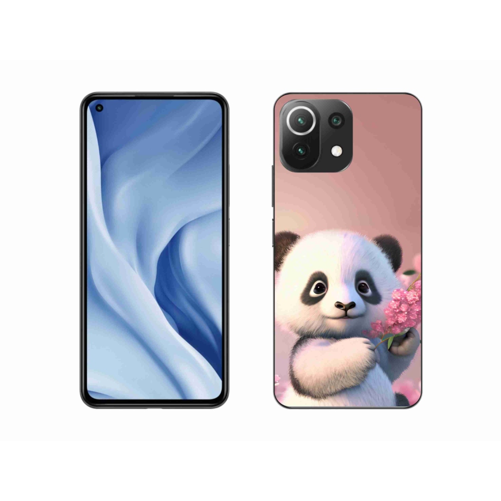 Gélový kryt mmCase na Xiaomi 11 Lite 5G NE - roztomilá panda