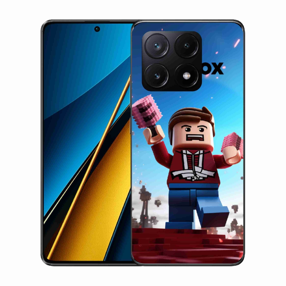 Gélový kryt mmCase na Xiaomi Poco X6 Pro 5G - roblox 2