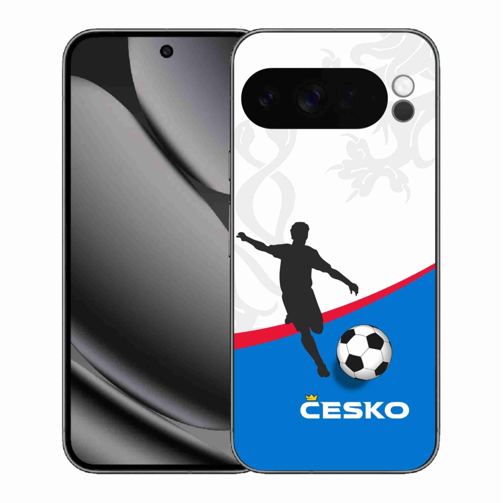Gélový kryt mmCase na Google Pixel 10 Pro XL - futbal Česko 1