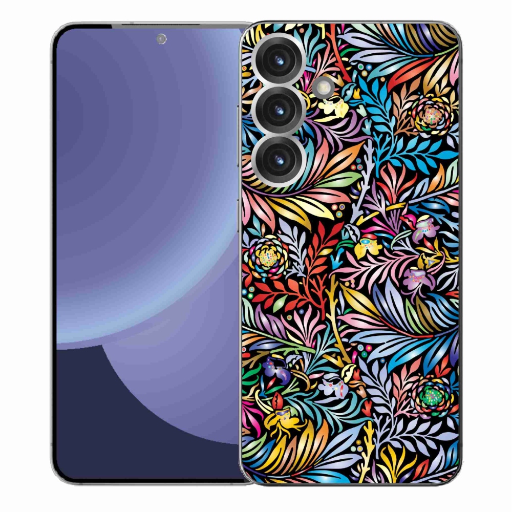 Gélový kryt mmCase na Samsung Galaxy S25+ - kvety 5