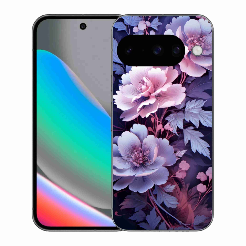 Gélový kryt mmCase na Google Pixel 10 - kvety 11