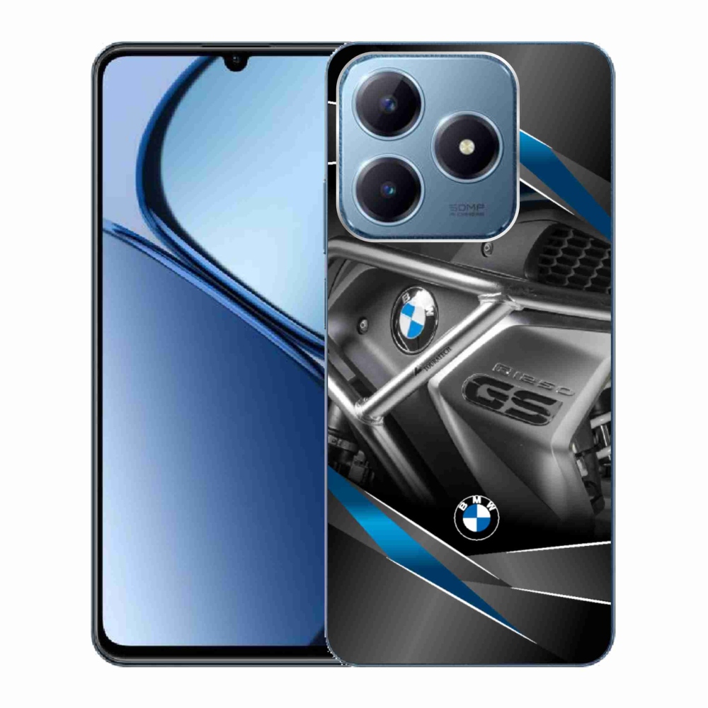 Gélový kryt mmCase na Realme C63 - motorka bmw