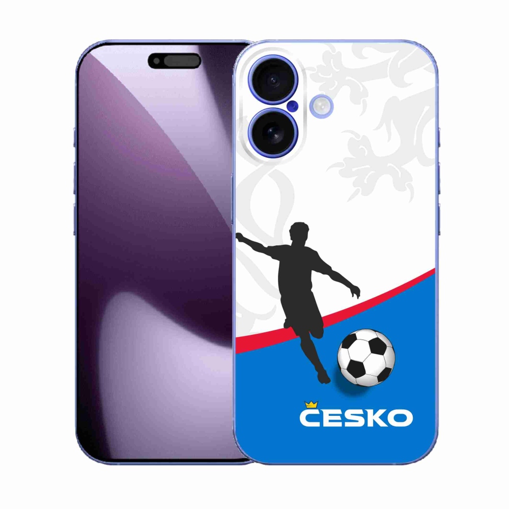 Gélový kryt mmCase na iPhone 17 - futbal Česko 1