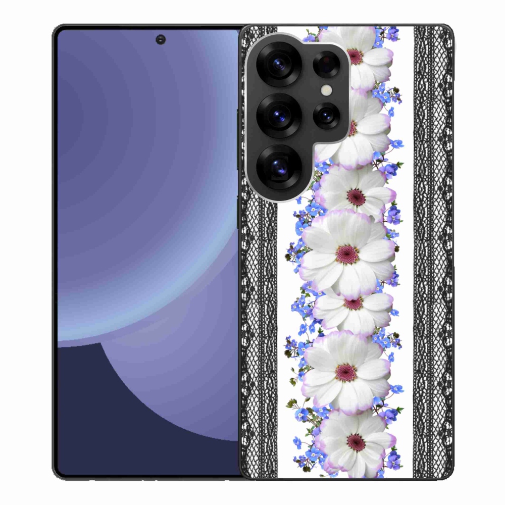 Gélový kryt mmCase na Samsung Galaxy S25 Ultra - kvety 8