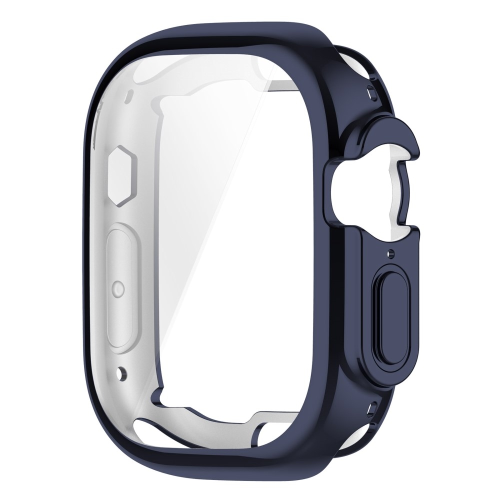 Soft nasadzovacie gélové ochranné púzdro pre Apple Watch Ultra/Ultra 2 49 mm - tmavomodré