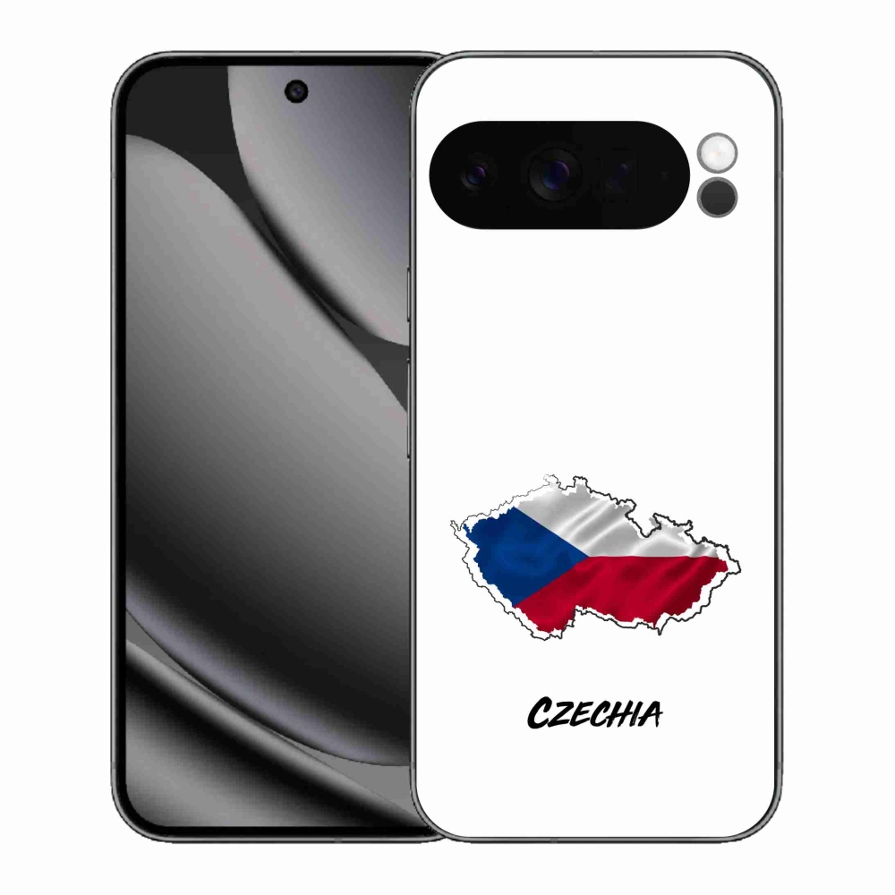 Gélový kryt mmCase na Google Pixel 10 Pro XL - Czechia biele pozadie