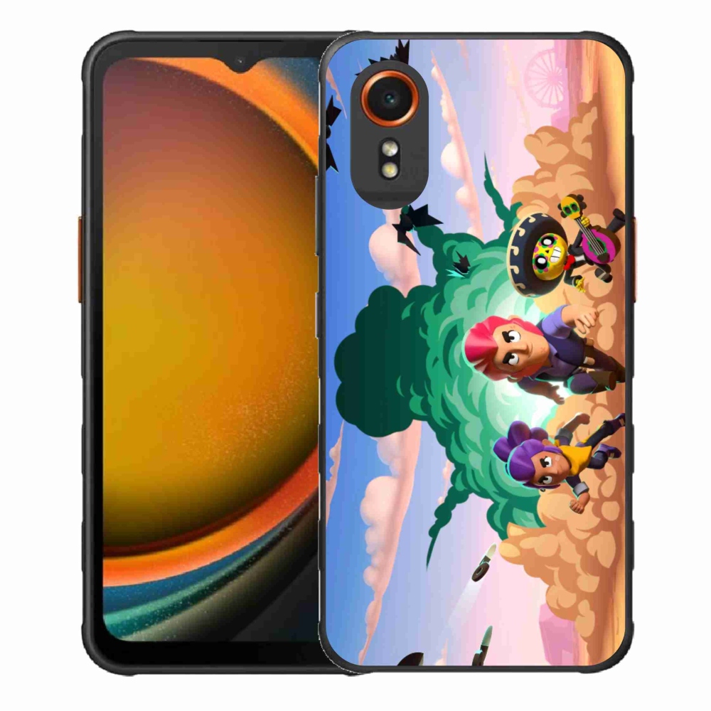 Gélový kryt mmCase na Samsung Galaxy Xcover 7 - brawl stars