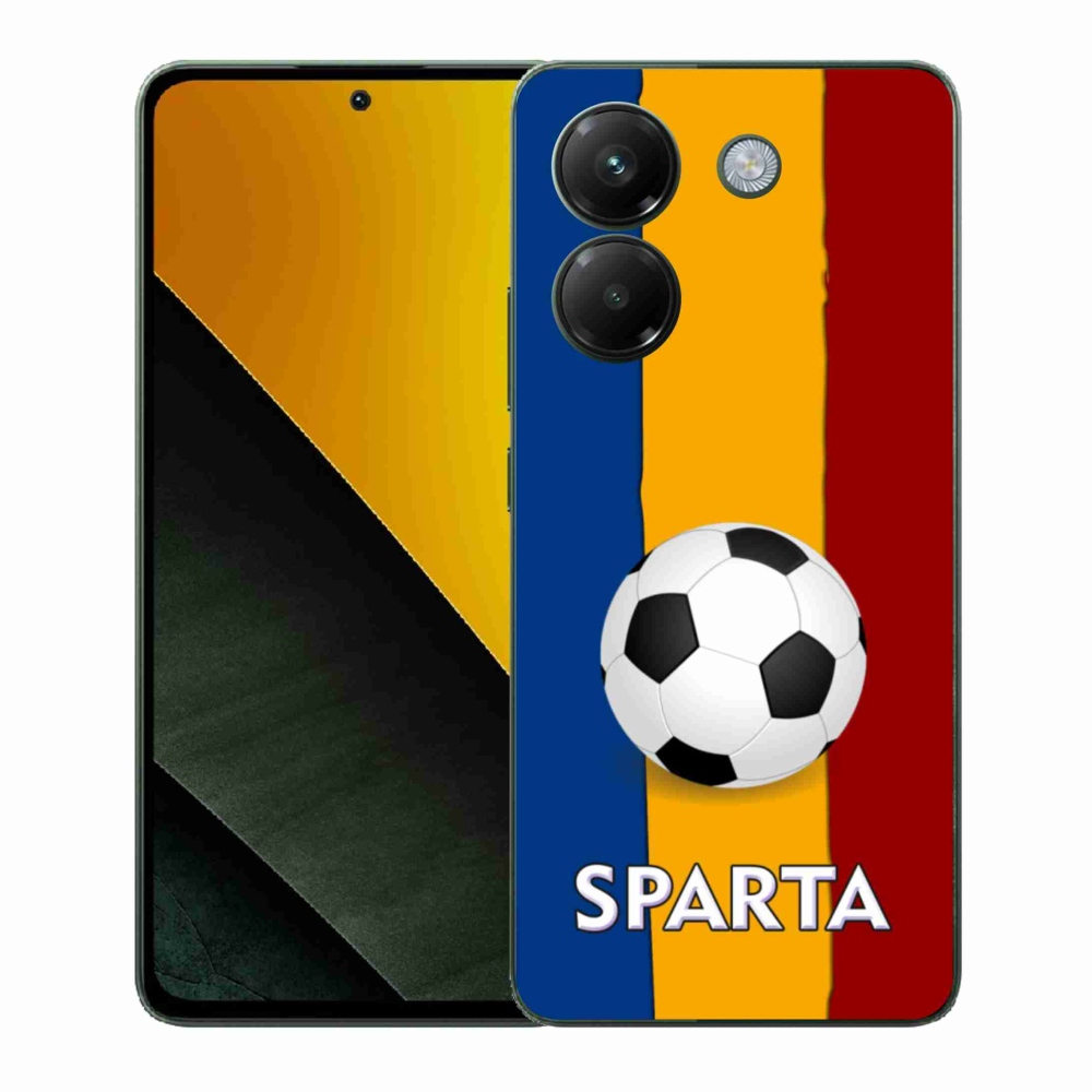 Gélový kryt mmCase na Xiaomi Poco M7 Pro 5G - futbal 1