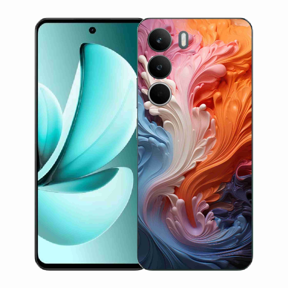 Gélový kryt mmCase na Realme C71 - abstraktný motív 8