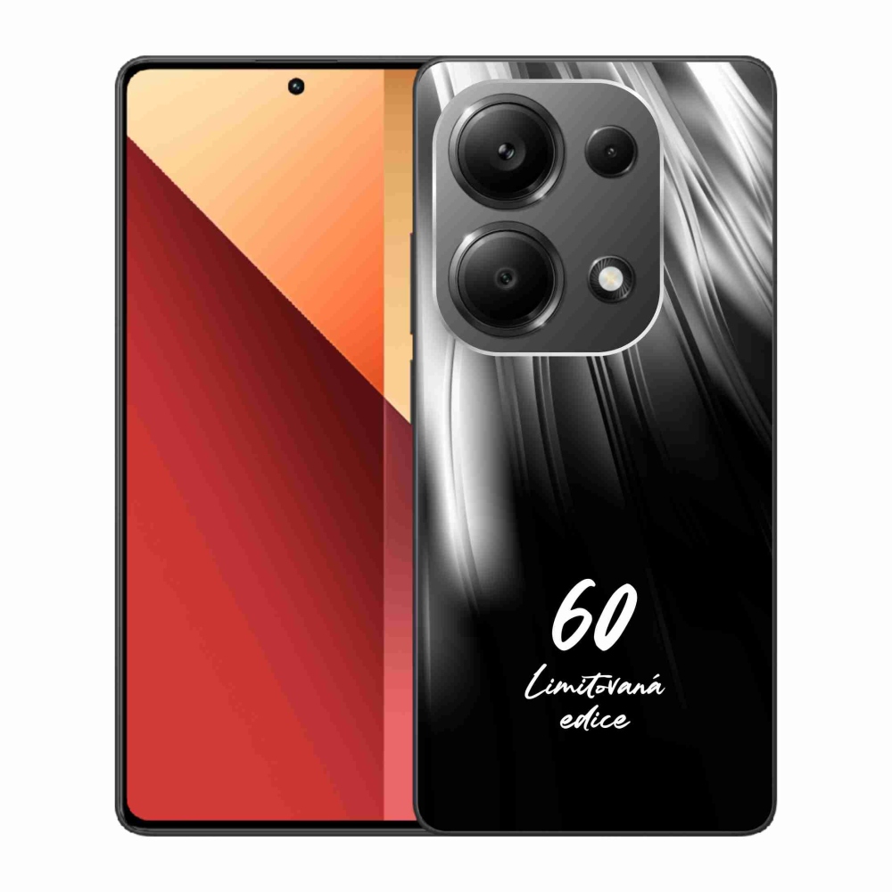 Gélový kryt mmCase na Xiaomi Redmi Note 13 Pro 4G/Poco M6 Pro - 60 limitovaná edícia čierne pozadie