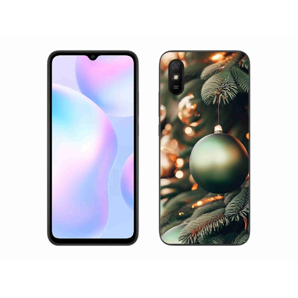 Gélový kryt mmCase na Xiaomi Redmi 9AT - vianočné ozdoby 1