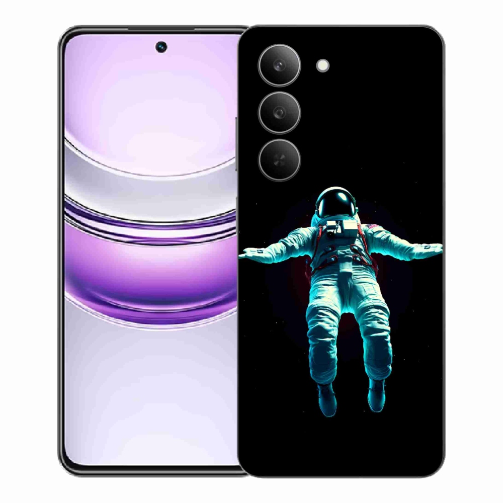 Gélový kryt mmCase na Realme 14x 5G - kozmonaut