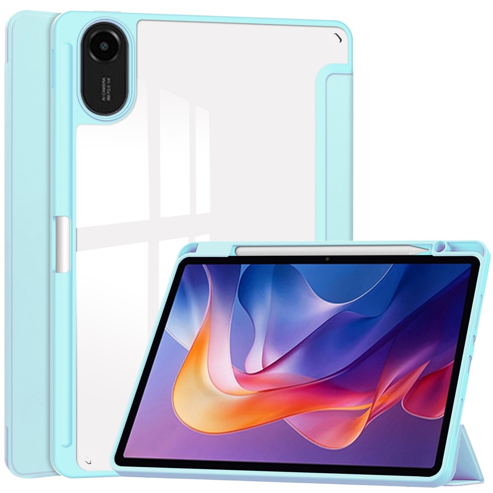 Case chytré zatváracie púzdro na tablet Xiaomi Redmi Pad 2 - svetlomodré