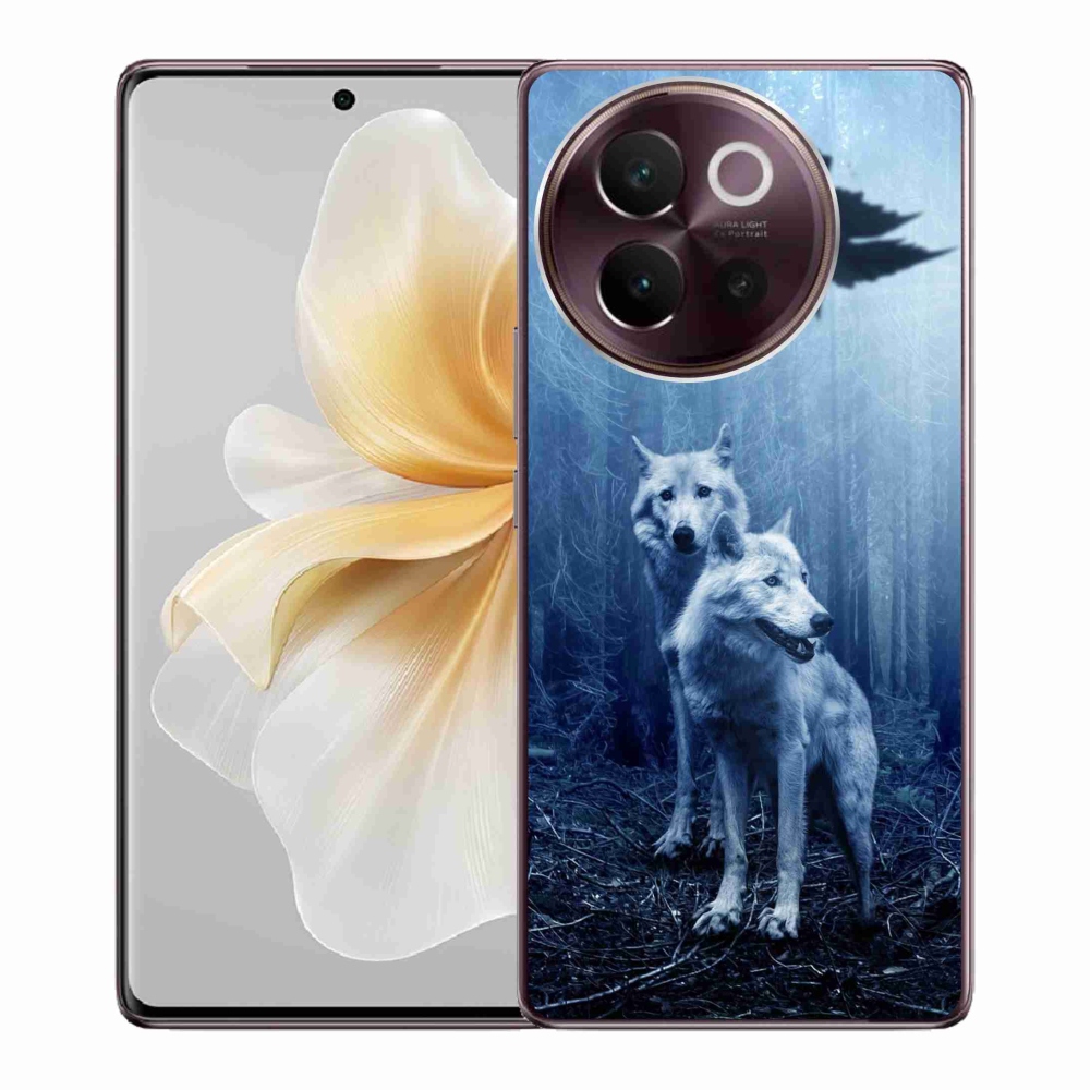 Gélový kryt mmCase na Vivo V40 Lite 5G - vlci v lese